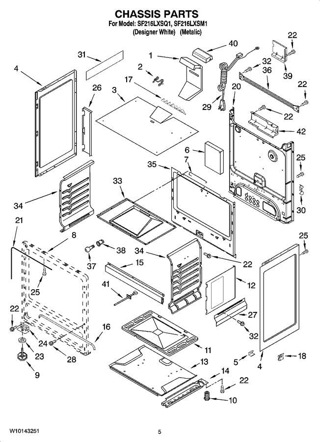 Diagram for SF216LXSM1
