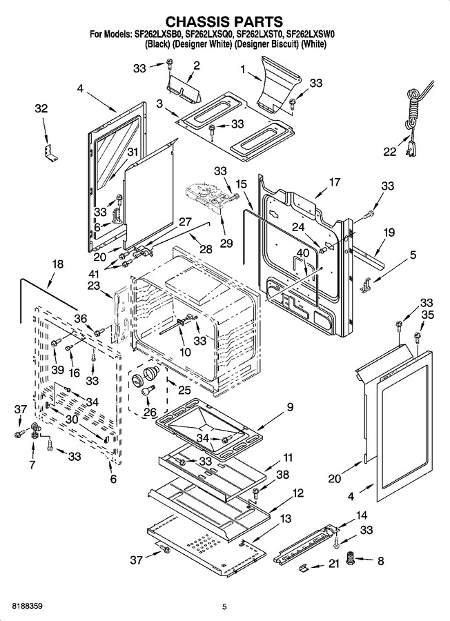 Diagram for SF262LXSQ0