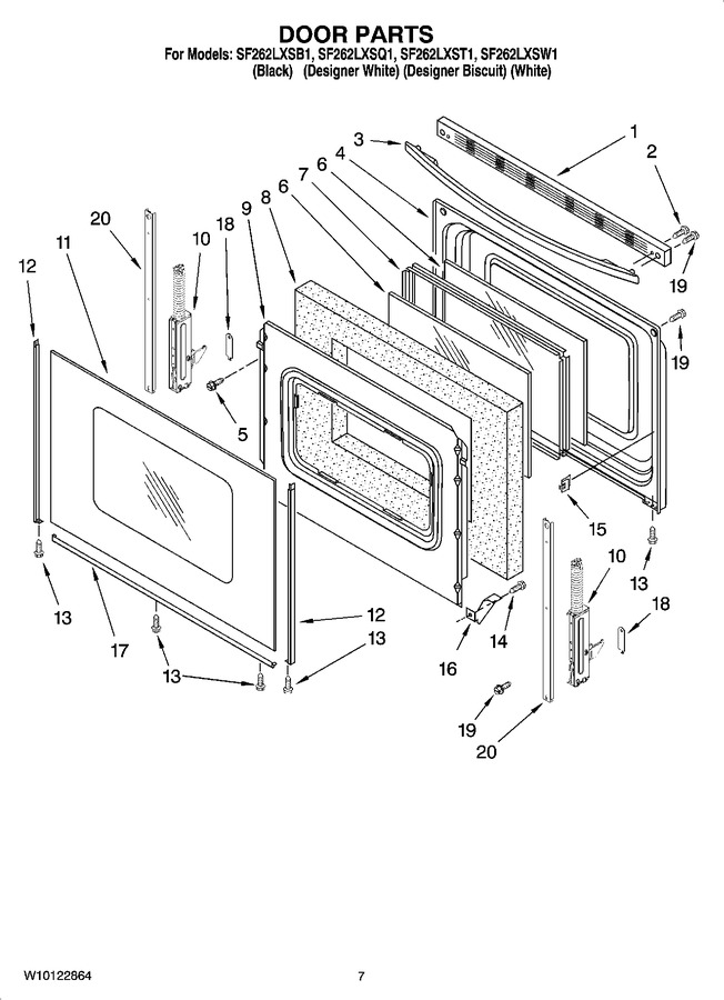 Diagram for SF262LXSB1