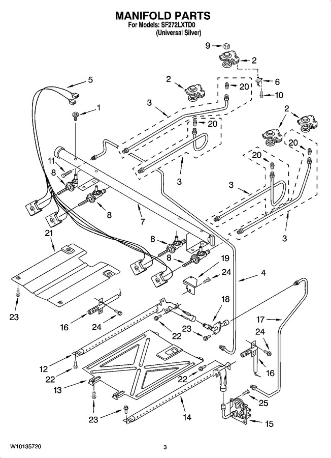 Diagram for SF272LXTD0
