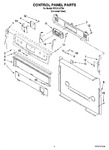 Diagram for 02 - Control Panel Parts