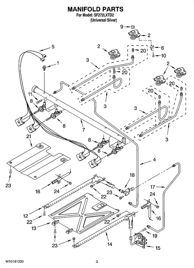 Diagram for SF272LXTD2