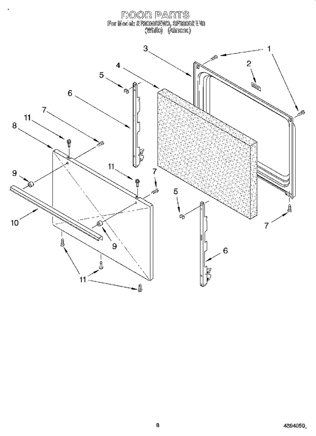 Diagram for SF3000SEW0