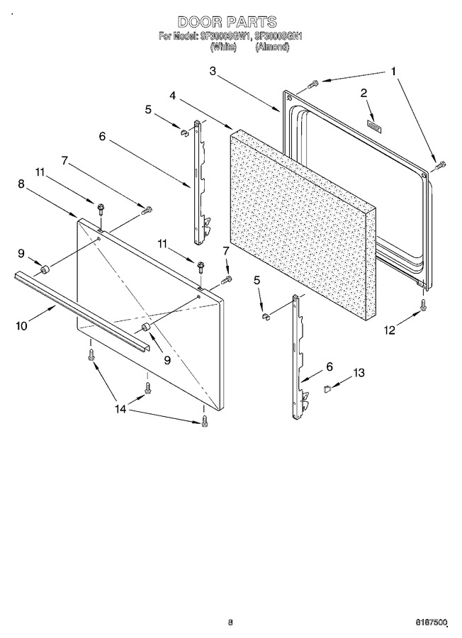 Diagram for SF3000SGW1