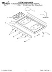 Diagram for 01 - Cooktop, Literature