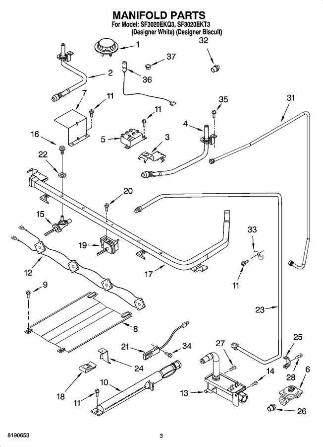 Diagram for SF3020EKQ3