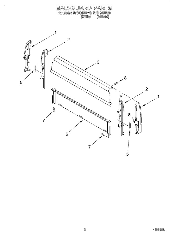 Diagram for SF3020SGW0