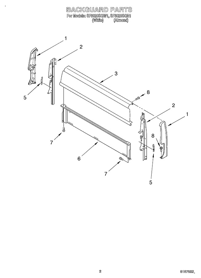 Diagram for SF3020SGW1