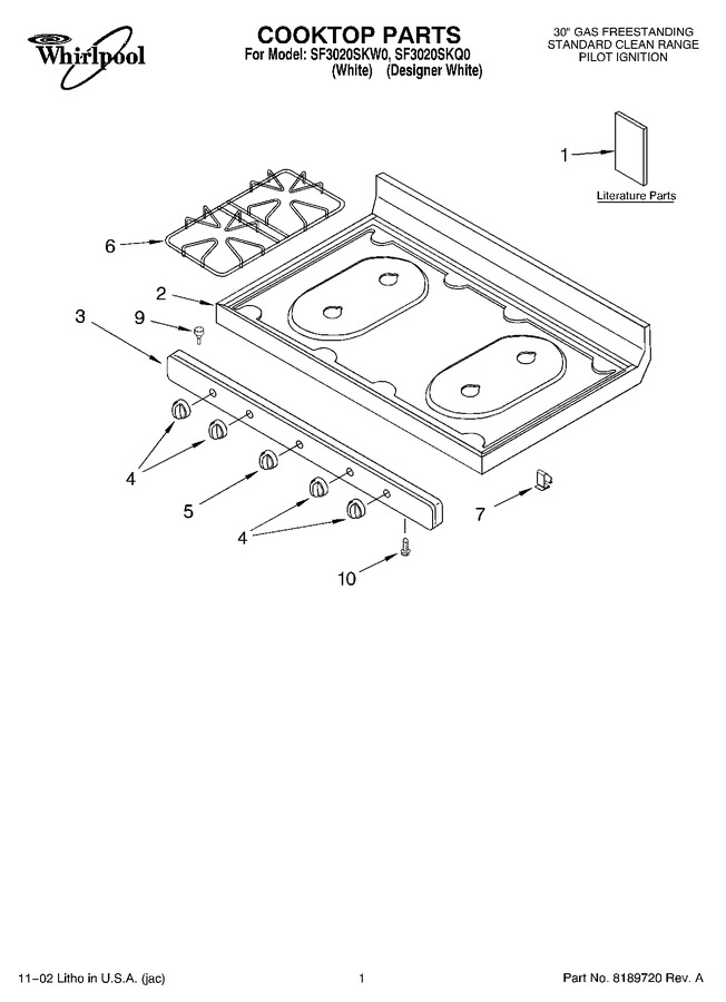 Diagram for SF3020SKW0