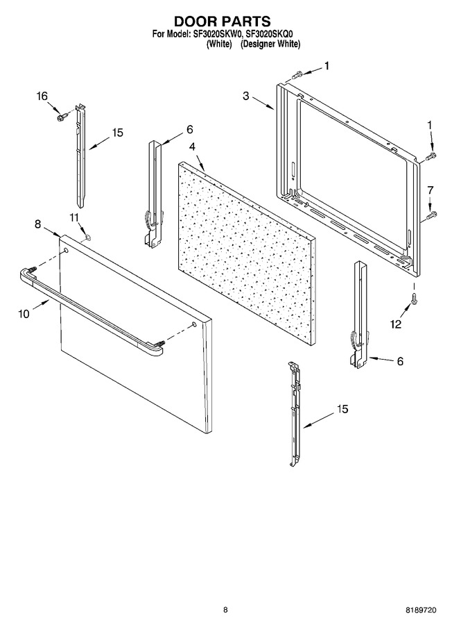 Diagram for SF3020SKW0