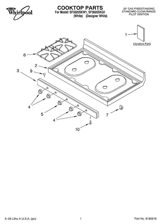 Diagram for SF3020SKW1