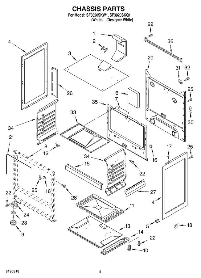 Diagram for SF3020SKW1