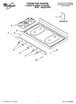 Diagram for 01 - Cooktop Parts
