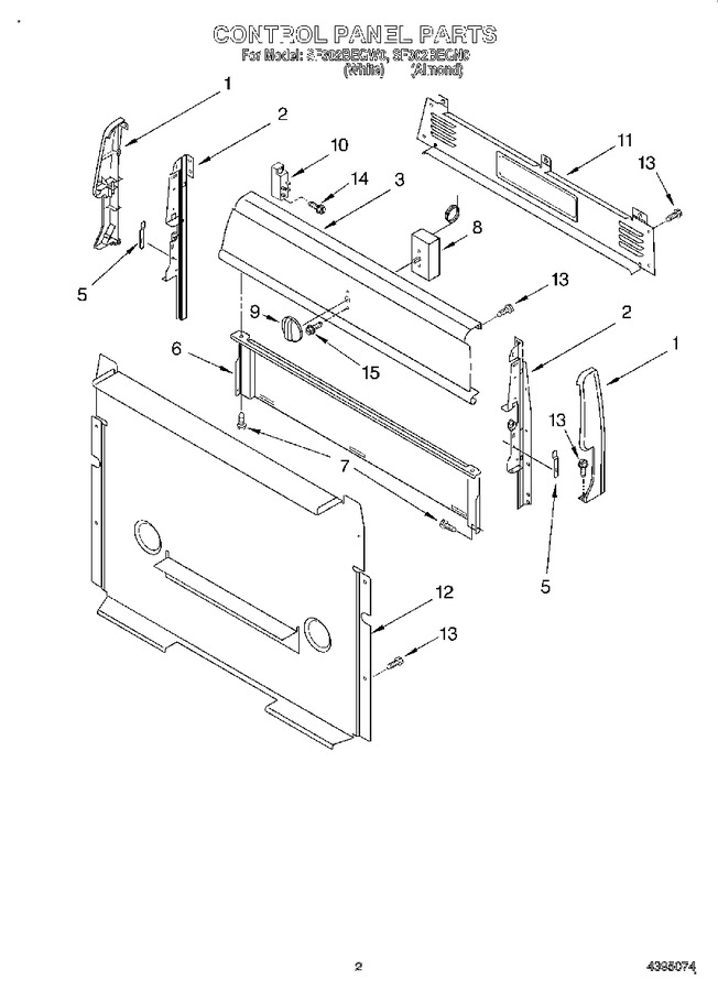 Diagram for SF302BEGW0