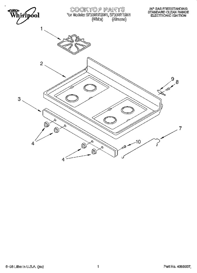 Diagram for SF302BEGW1