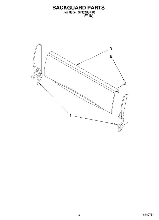 Diagram for SF302BSKW0