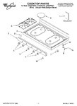 Diagram for 01 - Cooktop Parts