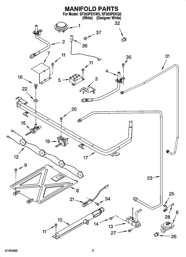 Diagram for SF303PEKQ2