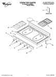 Diagram for 01 - Cooktop Parts