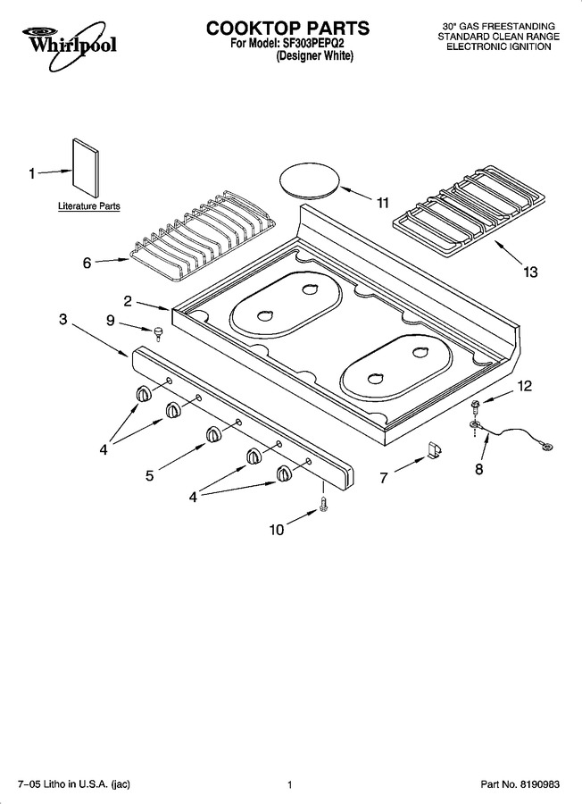 Diagram for SF303PEPQ2