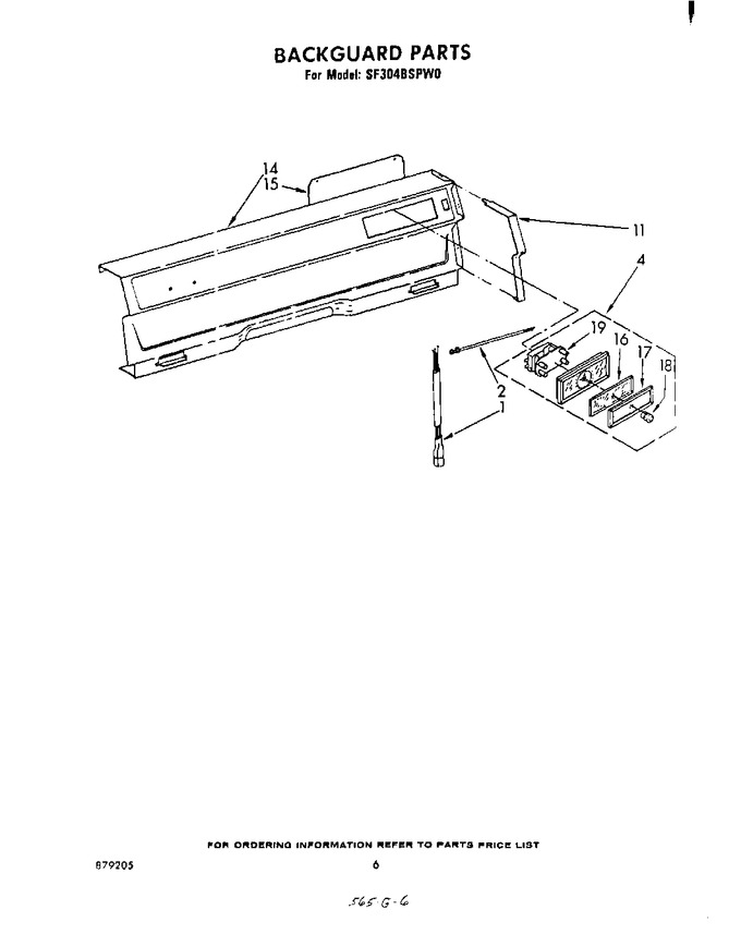 Diagram for SF304BSPW0