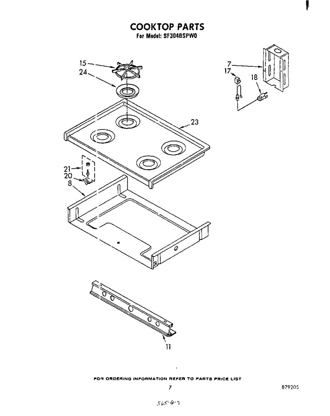 Diagram for SF304BSPW0