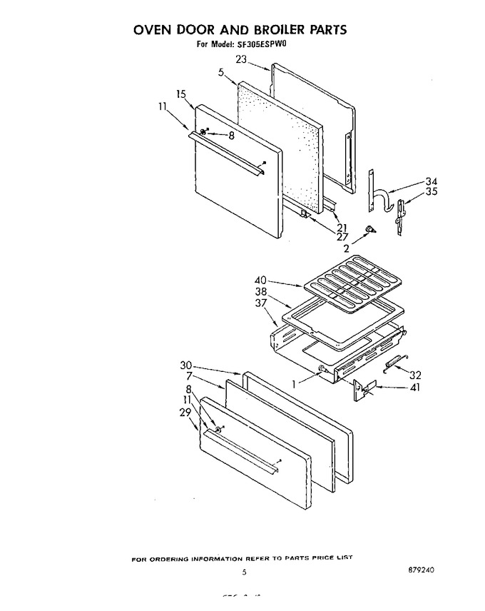 Diagram for SF305ESPW0