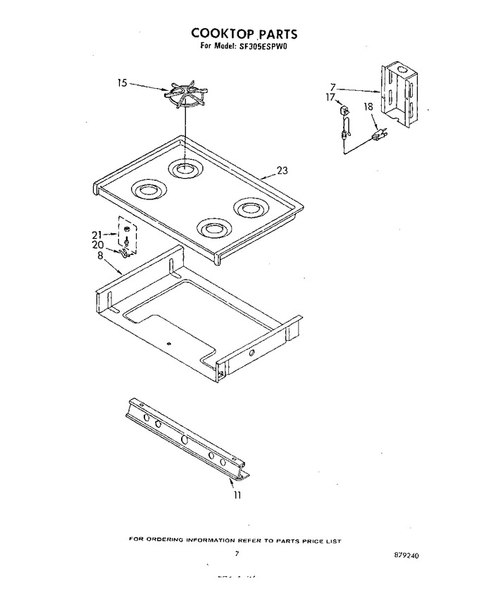 Diagram for SF305ESPW0