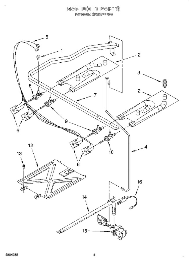 Diagram for SF305PEEN0