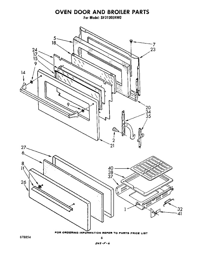 Diagram for SF3100EKW0