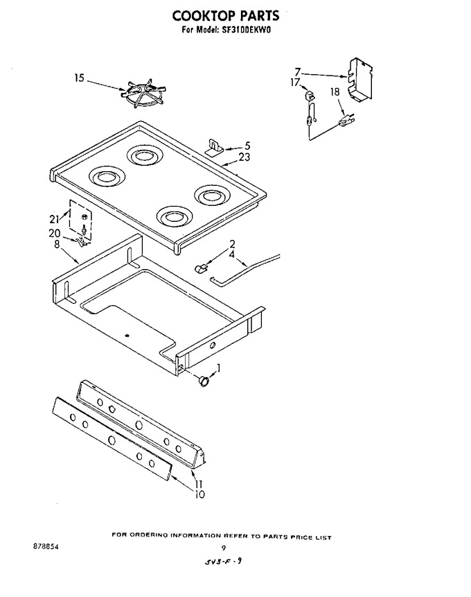 Diagram for SF3100EKW0
