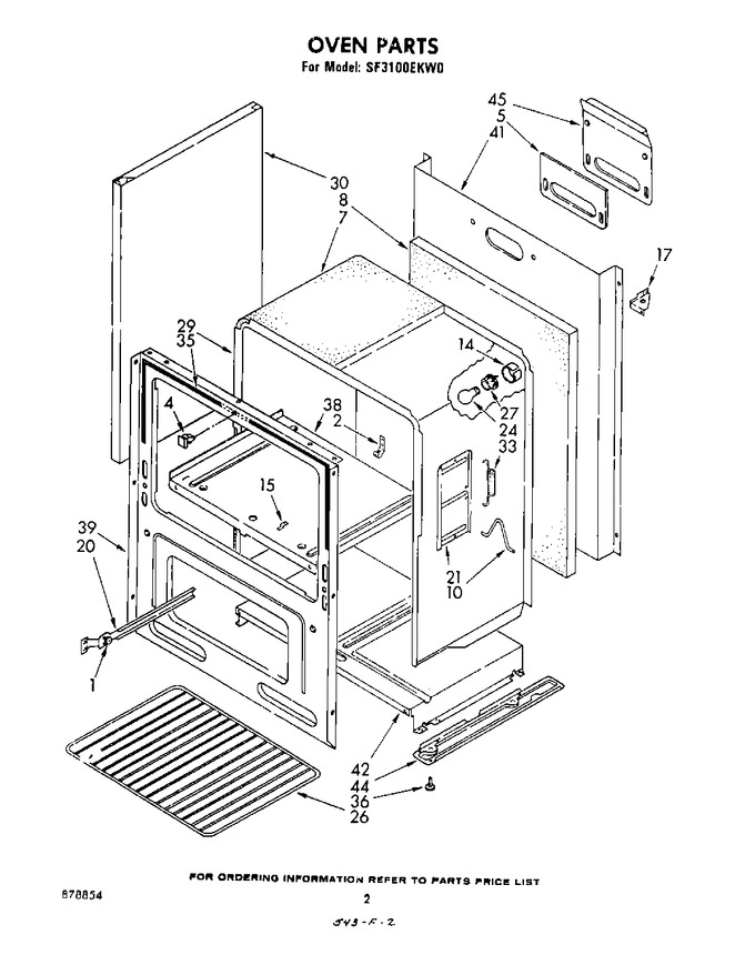 Diagram for SF3100EKW0