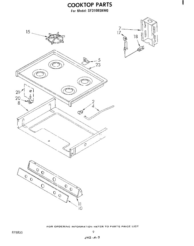 Diagram for SF3100SKW0