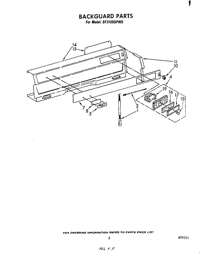 Diagram for SF3100SPW0