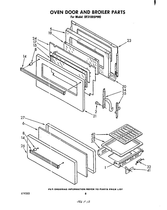 Diagram for SF3100SPW0