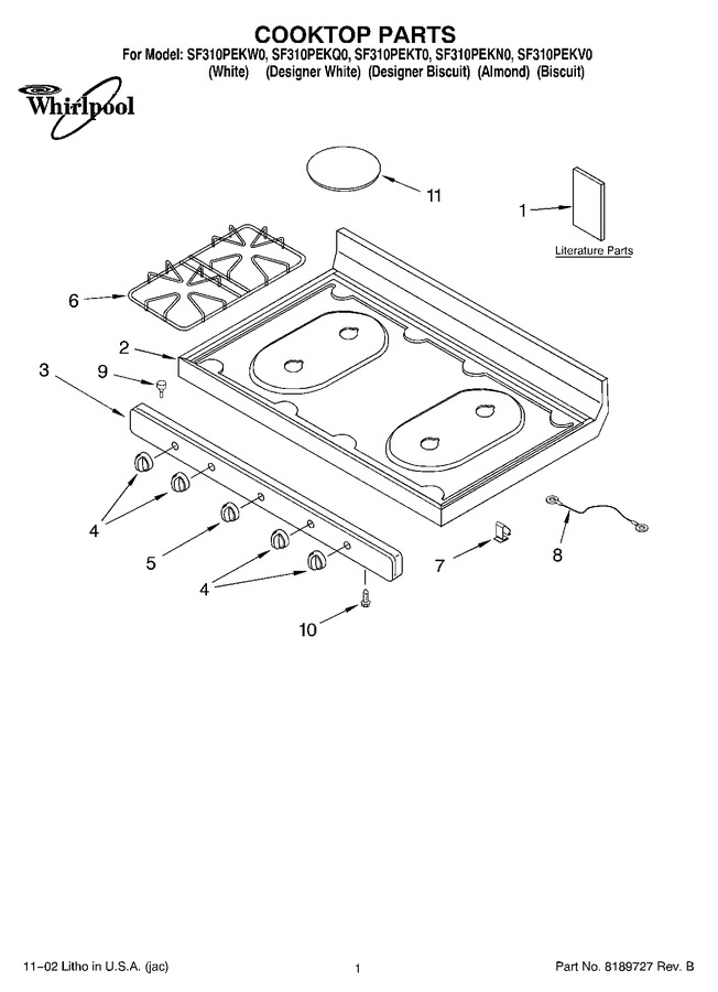 Diagram for SF310PEKW0