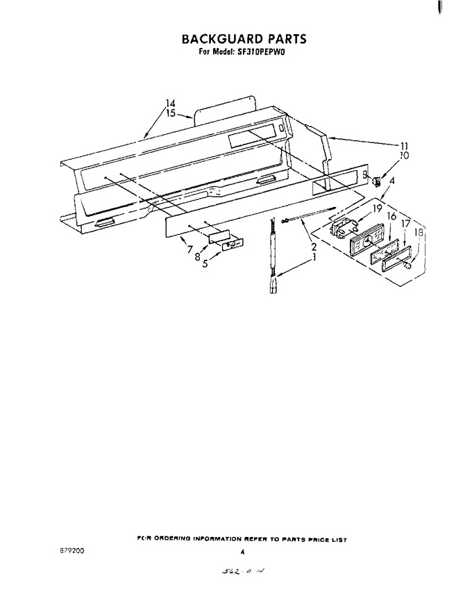 Diagram for SF310PEPW0