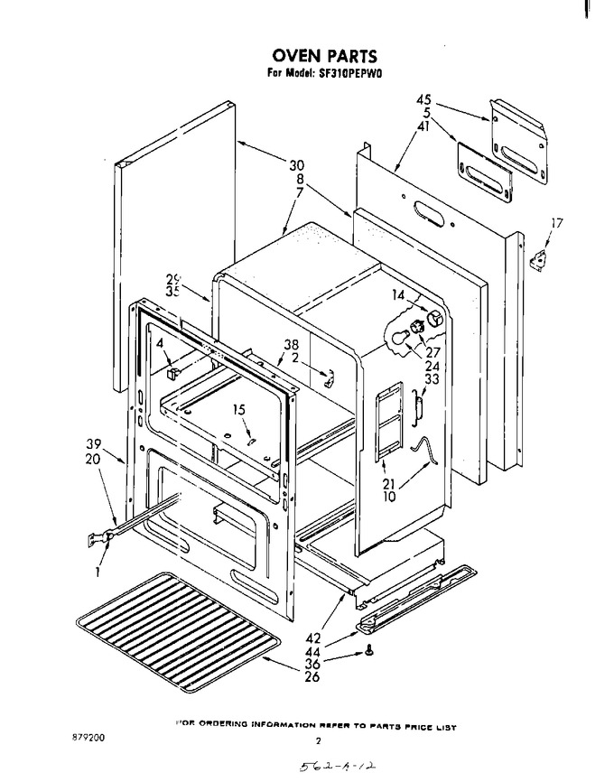 Diagram for SF310PEPW0