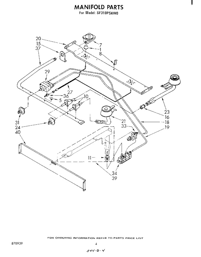 Diagram for SF310PSKW0