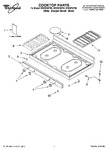 Diagram for 01 - Cooktop Parts