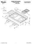 Diagram for 01 - Cooktop Parts