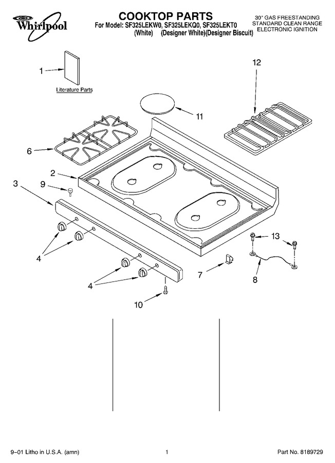 Diagram for SF325LEKQ0