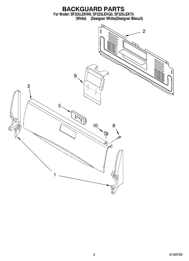 Diagram for SF325LEKQ0