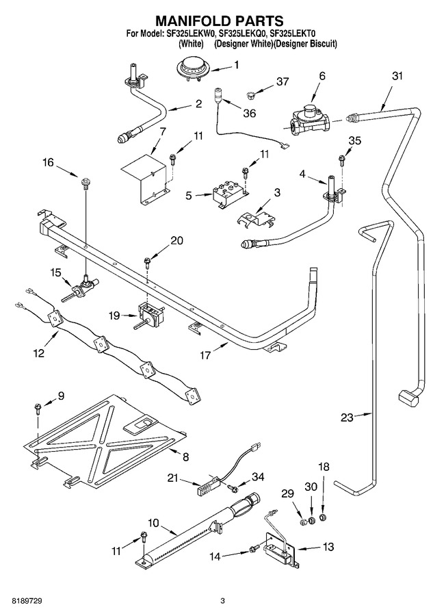 Diagram for SF325LEKQ0