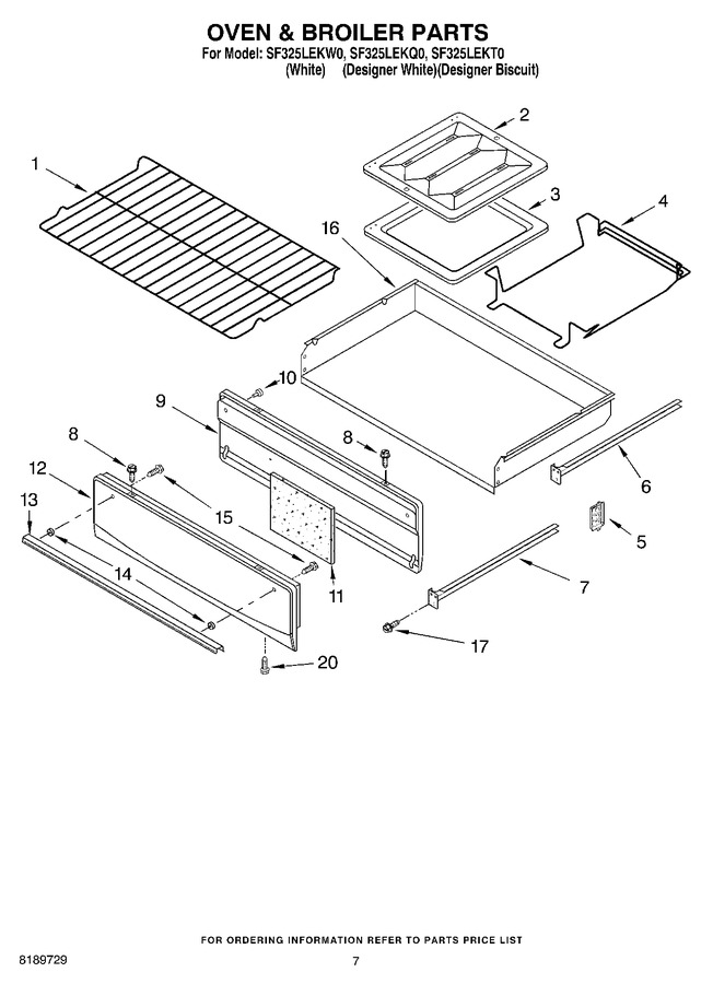 Diagram for SF325LEKQ0