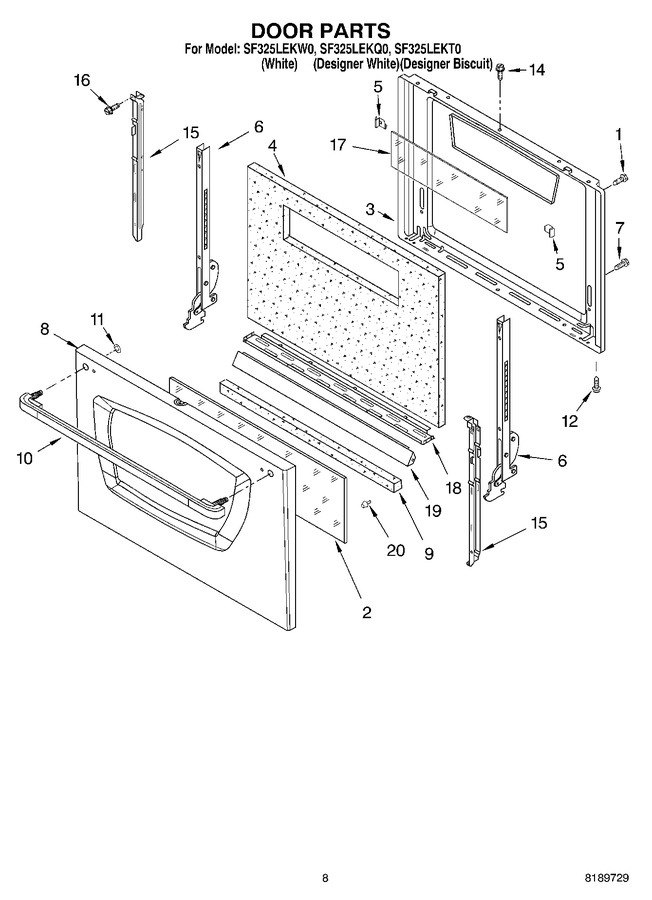 Diagram for SF325LEKQ0