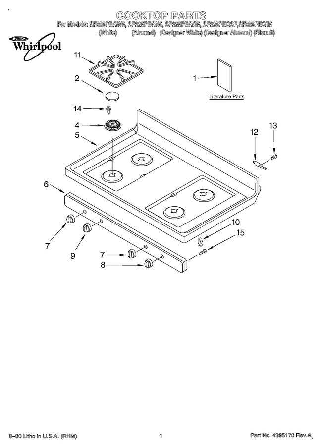Diagram for SF325PEGW5