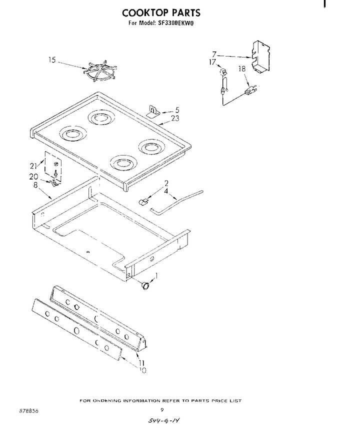 Diagram for SF3300EKW0