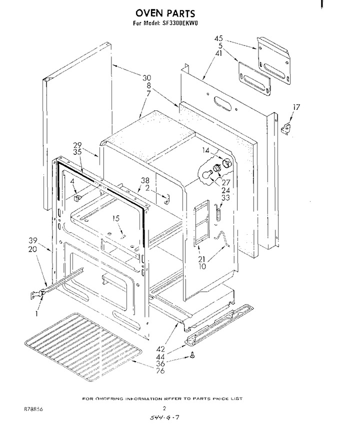 Diagram for SF3300EKW0