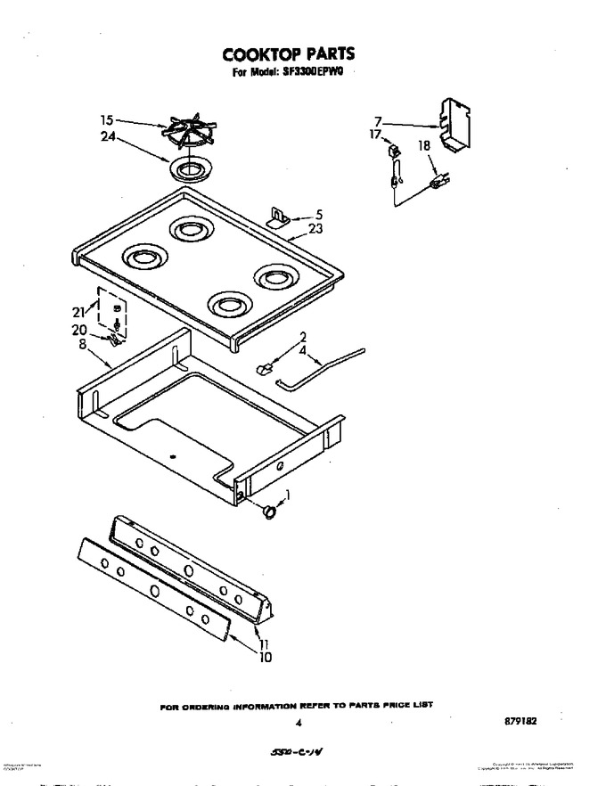 Diagram for SF3300EPW0